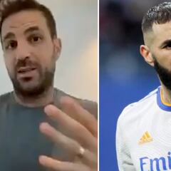 Cesc Fabregas analiza a su delantero ideal con el ‘perfil Benzema’ como ejemplo total