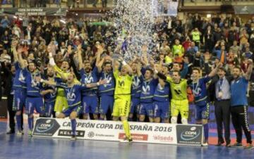 El Inter Movistar campeón de la Copa de España.