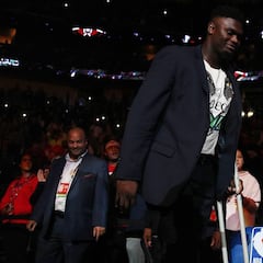 Zion vuelve a entrenar: su debut se espera para este mes de enero