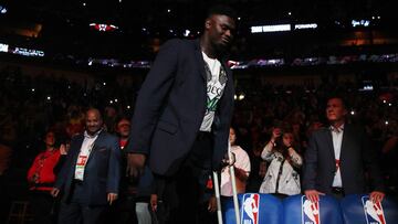 Zion vuelve a entrenar: su debut se espera para este mes de enero