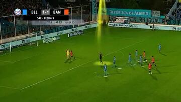 ¿El gol más extraño del año? Así empató el partido Banfield