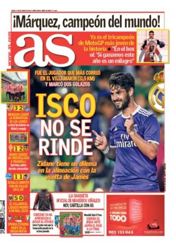 Las portadas de AS de octubre