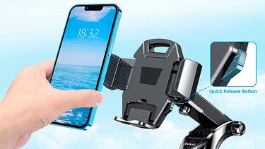 Este soporte de móvil universal para el coche tiene más de 51.000 valoraciones en Amazon