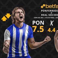 SD Ponferradina vs. Real Sociedad: horario, dónde ver, pronósticos y cuadro