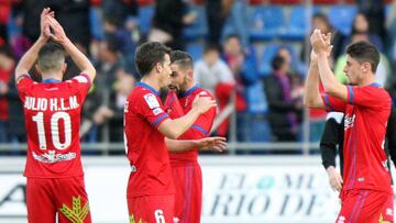 Pablo Valcarce da el triunfo al Numancia en Los Pajaritos