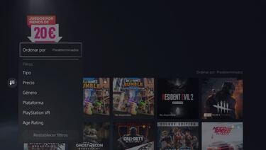 PS5: PS Store se actualiza con una nueva sección dedicada a ofertas y descuentos