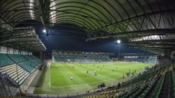 España, en el estadio de Zilina.