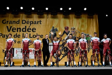 Equipo de Katusha Alpecin.