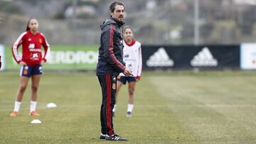 Kenio González en una concentración.