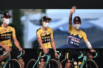 Primoz Roglic de Jumbo-Visma.