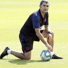 Valverde no reacciona