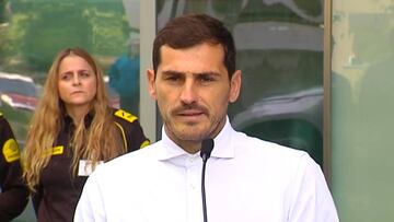 Las emotivas palabras de Casillas al salir del hospital