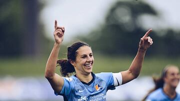 Sky Blue termina su temporada 2018 en último lugar y gana su primer partido del año gracias a un gol de Carli Lloyd en el minuto 74.