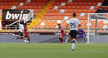 21/06/20 PARTIDO PRIMERA DIVISION
CORONAVIRUS COVID19
VALENCIA CF - OSASUNA
GOL 1-0 GUEDES