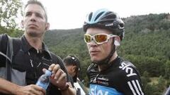 Froome no toma la salida en la Lieja y Purito abandona