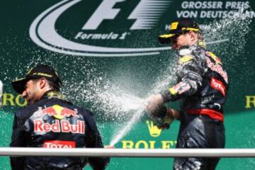 Las mejores imágenes del Gran Premio de Alemania