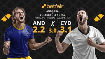 FC Andorra vs. Cultural y Deportiva Leonesa: horario, dónde ver, pronósticos y clasificación