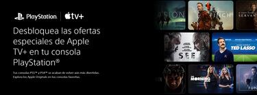 Si tienes una PS4 o una PS5 puedes conseguir varios meses gratis de Apple TV+