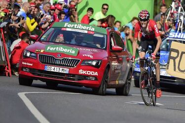 Contador prob車 otro imposible y Froome se desquit車 de Nibali