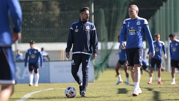 Rubén de la Barrera ve al Deportivo listo para medirse al Numancia