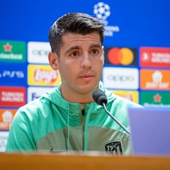 Morata: “Me muero por ganar títulos con el Atlético”