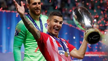 Lucas Hernández, jugador del Atlético de Madrid.