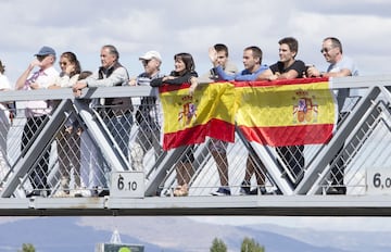 El homenaje motero al Maestro Ángel Nieto en Madrid