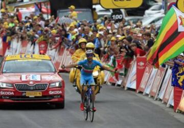 Vincenzo Nibali gana el La Toussuire.