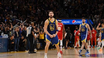 La traves¨ªa en el desierto de Klay Thompson