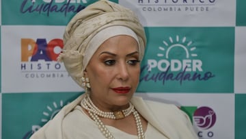 Piedad Córdoba, senadora colombiana.