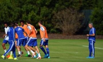 El Chelsea de Falcao y Cuadrado se prepara para la final de la Community Shield