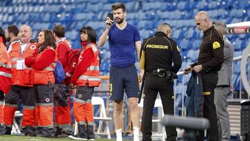 Lo que no se vio del Clásico: la videollamada de Piqué, el no-gol que celebró Vinicius...
