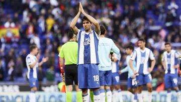 01/03/20 PARTIDO PRIMERA DIVISION
 RCD Espanyol v Atletico de Madrid
 Leandro Cabrera (18) RCD Espanyol
 
 
 