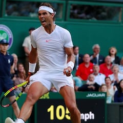 Nadal gana a Del Potro en una oda al tenis y espera a Djokovic