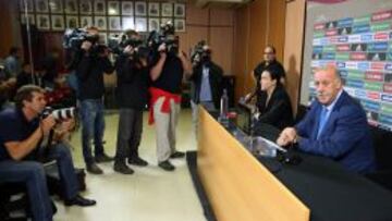 Del Bosque ofreció la lista de convocados contra Bielorrusia y Georgia.