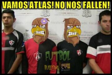 Los 40 mejores memes de la derrota de Chivas frente al Atlas