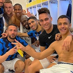 Conte habló del futuro de Alexis Sánchez y Arturo Vidal