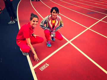 Marta Pérez y Solange Pereira.