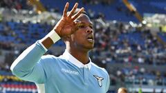 Keita Balde celebra un gol. 