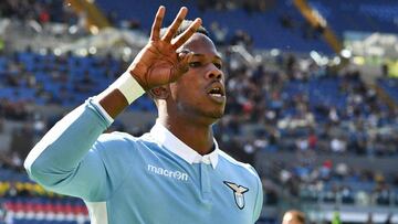Keita Balde celebra un gol.