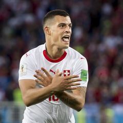 Xhaka, Shaqiri, y los festejos más políticos en la historia del fútbol