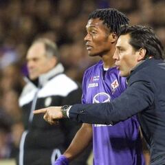 Tuttosport: Montella aún sueña con Juan Guillermo Cuadrado