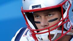 CHARLOTTE, NC - AUGUST 24: Tom Brady #12 of the New England Patriots takes the field before their game against the Carolina Panthers at Bank of America Stadium on August 24, 2018 in Charlotte, North Carolina.   Streeter Lecka/Getty Images/AFP
 == FOR NEWS