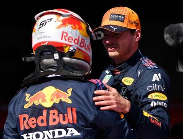 Checo Pérez supera a los Mercedes y largará tercero en Austria