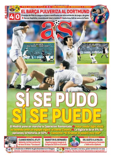 Las portadas de AS de abril