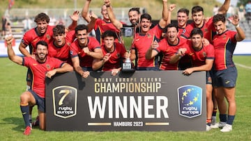 España, campeón del Torneo de Hamburgo de Rugby 7