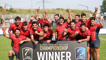 España, campeón del Torneo de Hamburgo de Rugby 7