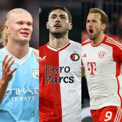 Santiago Giménez, en la lucha por la Bota de Oro 2023-2024