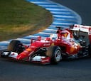 Vettel, el primero en saltar a la pista en los test de Jerez