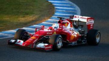 Sebastian Vettel ten&iacute;a ganas de estrenar su Ferrari.